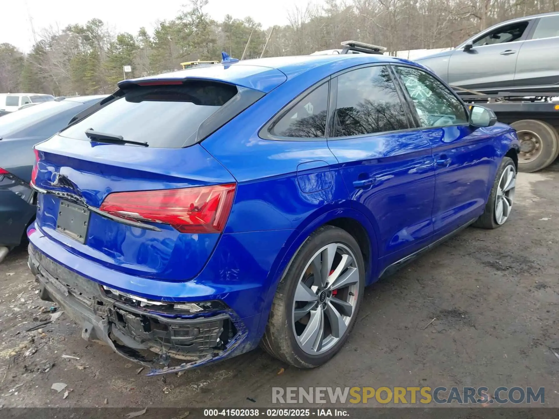4 Фотография поврежденного автомобиля WA124AFY8P2010638 AUDI SQ5 SPORTBACK 2023