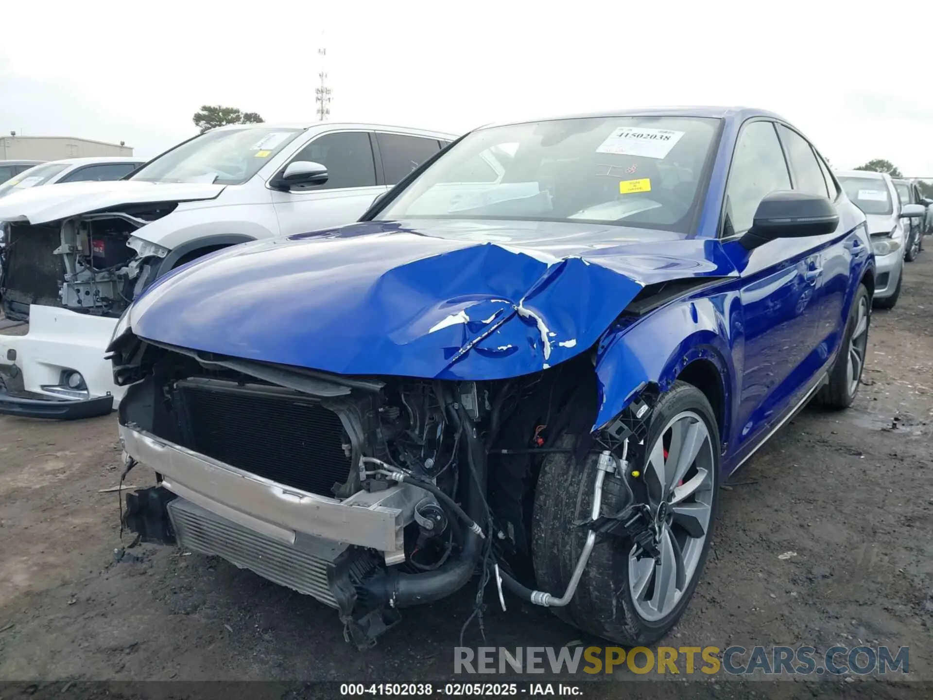 6 Фотография поврежденного автомобиля WA124AFY8P2010638 AUDI SQ5 SPORTBACK 2023