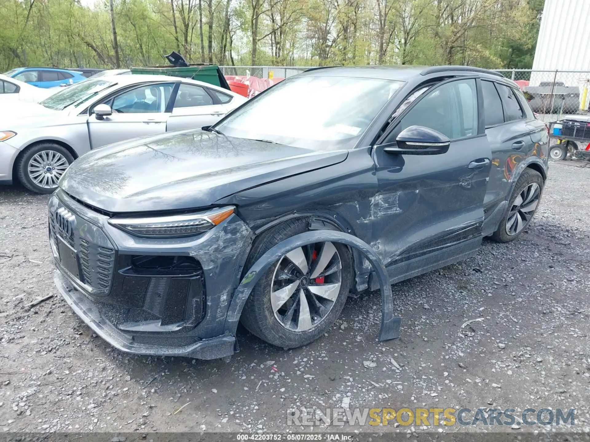6 Photograph of a damaged car WA125BGF1SA025478 AUDI SQ6 E-TRON 2025