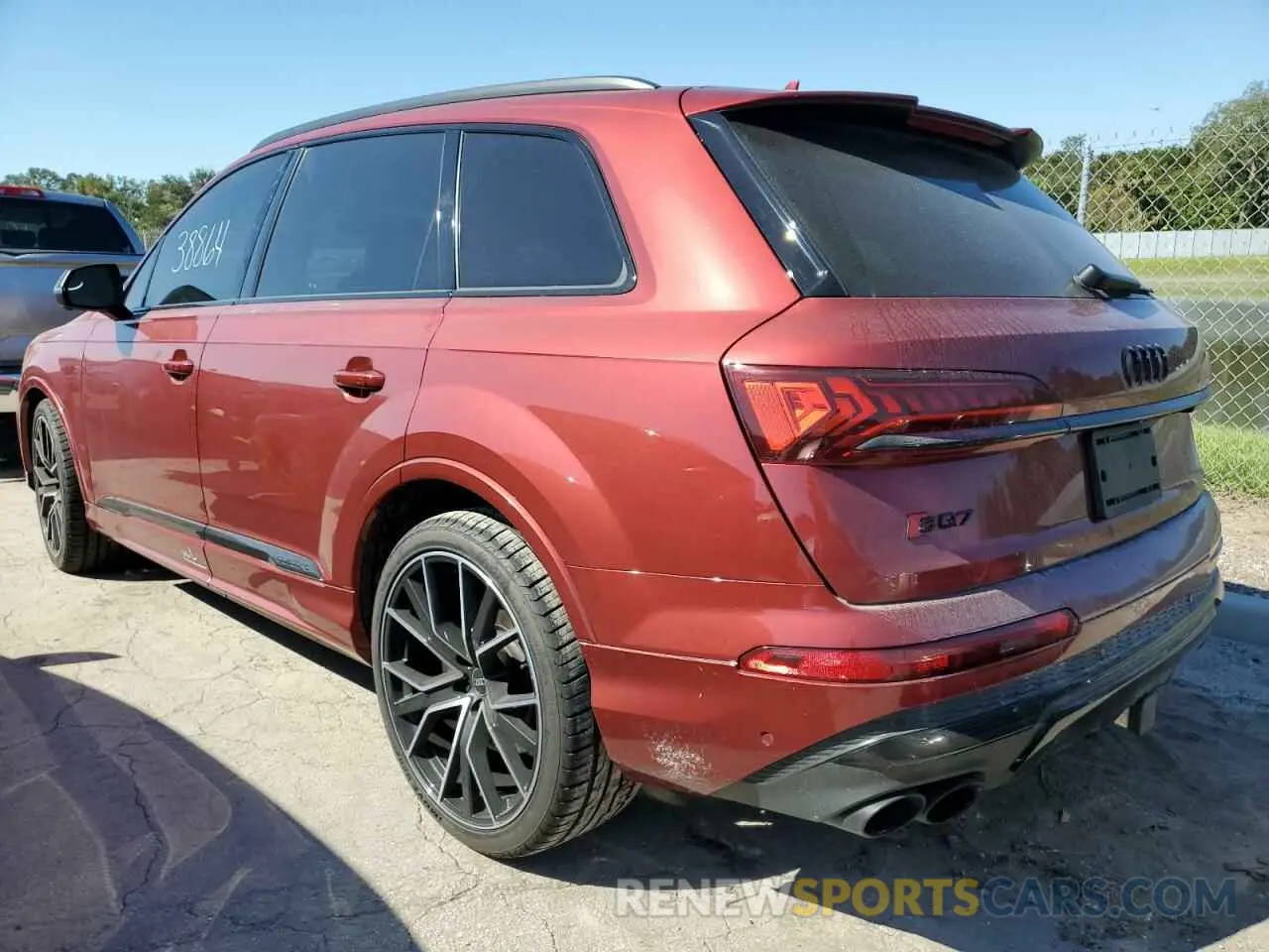 3 Фотография поврежденного автомобиля WA1AWAF74LD011684 AUDI SQ7 2020