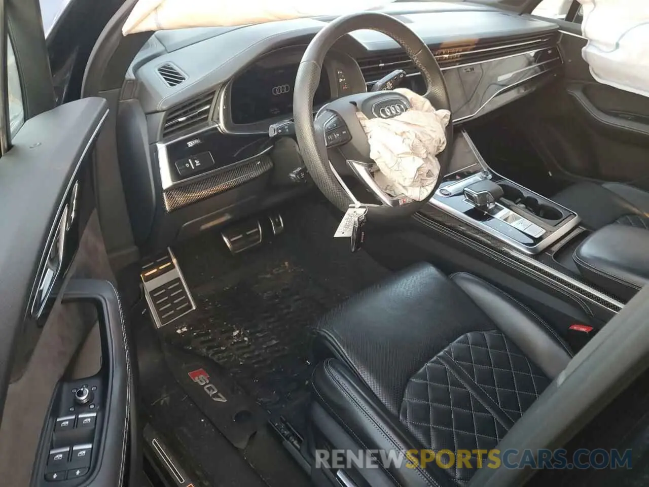 8 Фотография поврежденного автомобиля WA1VWBF70MD000531 AUDI SQ7 2021
