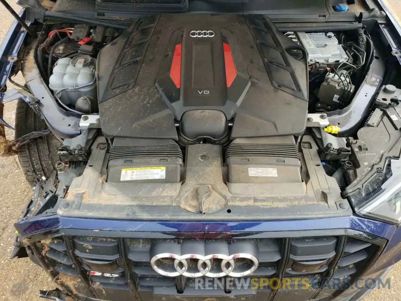 12 Фотография поврежденного автомобиля WA1VWBF70MD010573 AUDI SQ7 2021