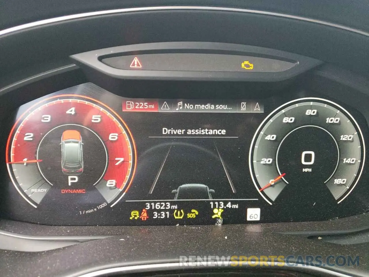 9 Фотография поврежденного автомобиля WA1VWBF70MD010573 AUDI SQ7 2021