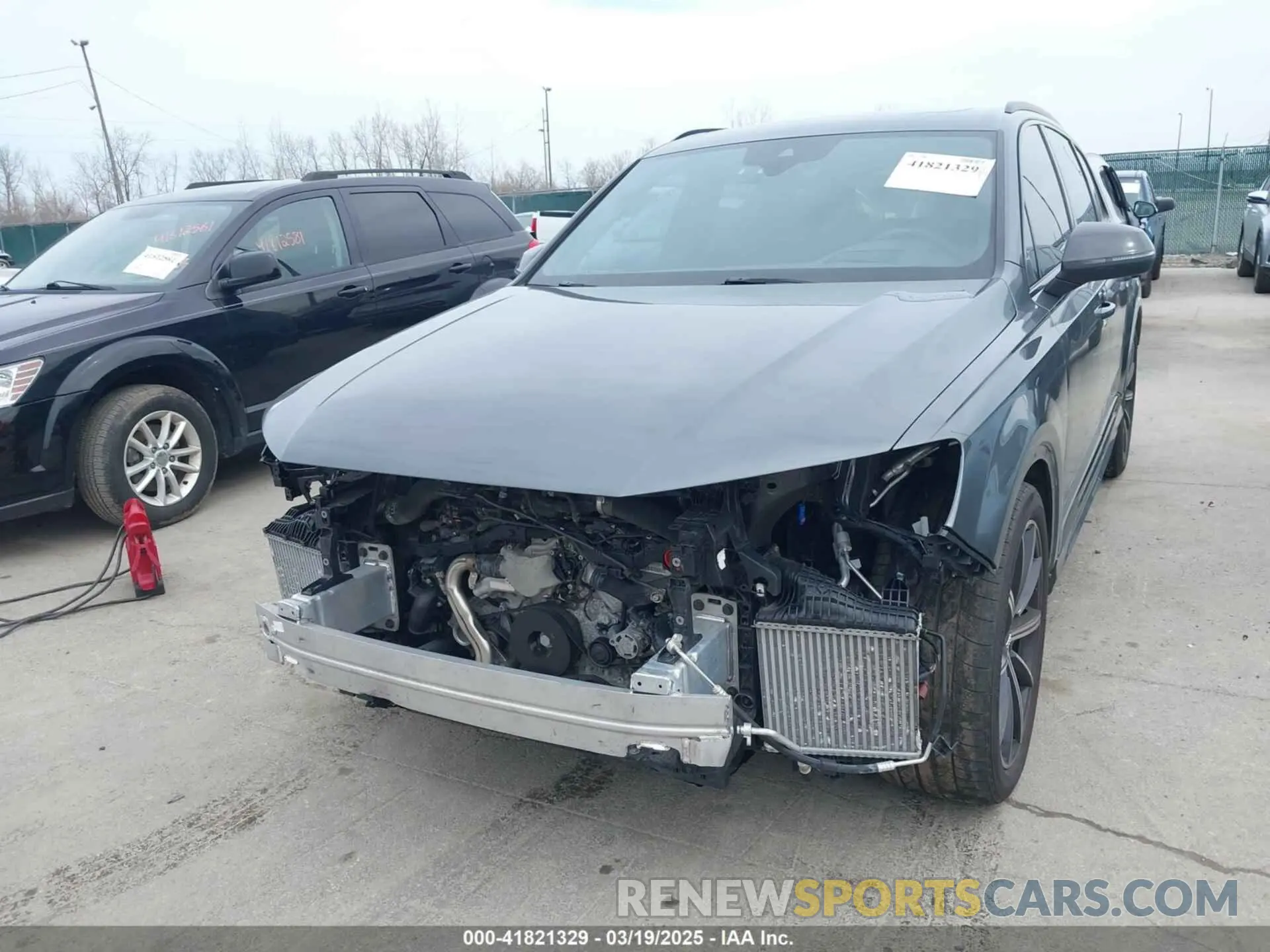 6 Фотография поврежденного автомобиля WA1VWBF74MD000533 AUDI SQ7 2021