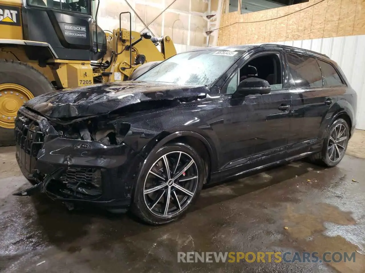 1 Photograph of a damaged car WA1VWBF78MD038301 AUDI SQ7 2021