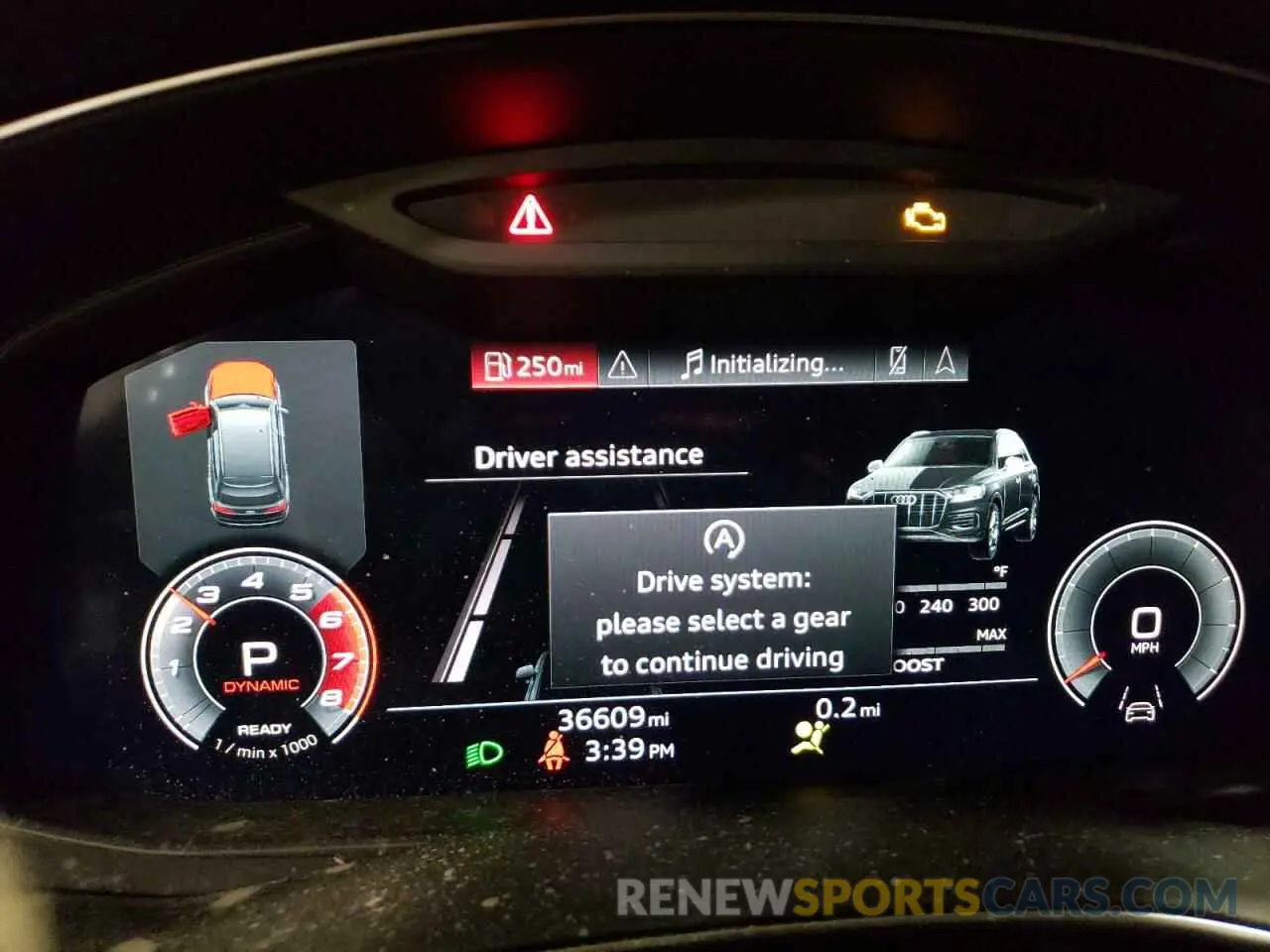 9 Photograph of a damaged car WA1VWBF78MD038301 AUDI SQ7 2021