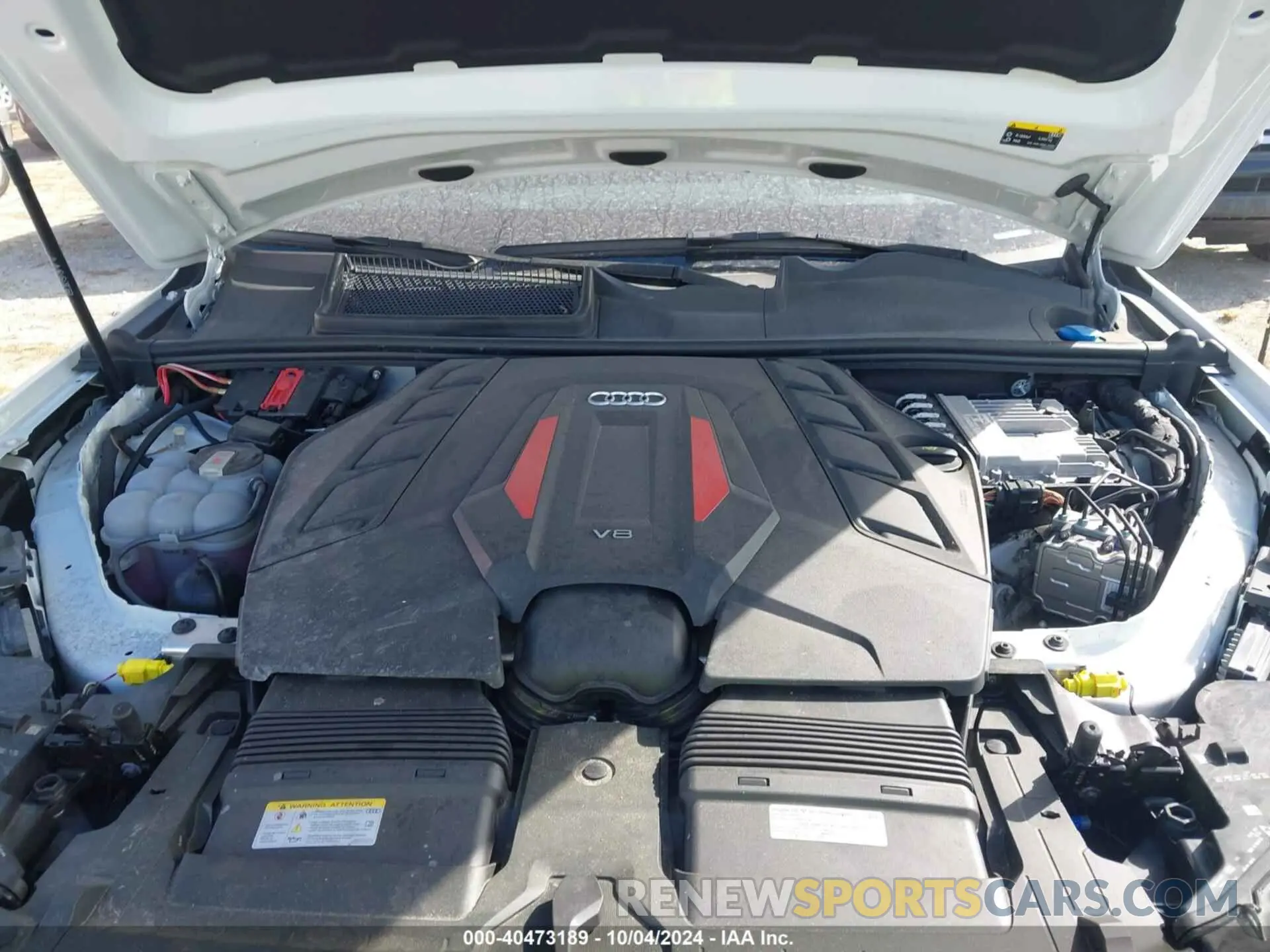 10 Photograph of a damaged car WA1VWBF70PD004860 AUDI SQ7 2023