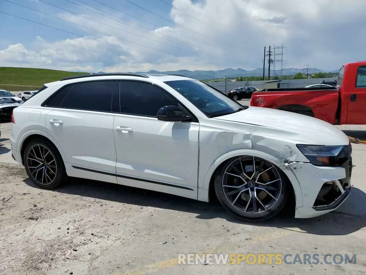 4 Фотография поврежденного автомобиля WA1CWBF1XMD016917 AUDI SQ8 2021