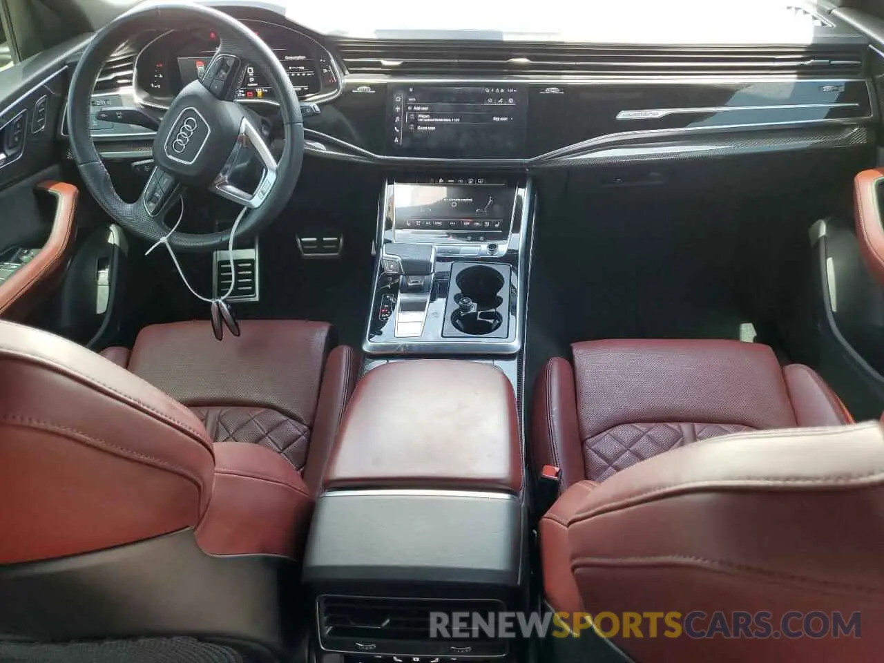 8 Фотография поврежденного автомобиля WA1CWBF1XMD016917 AUDI SQ8 2021