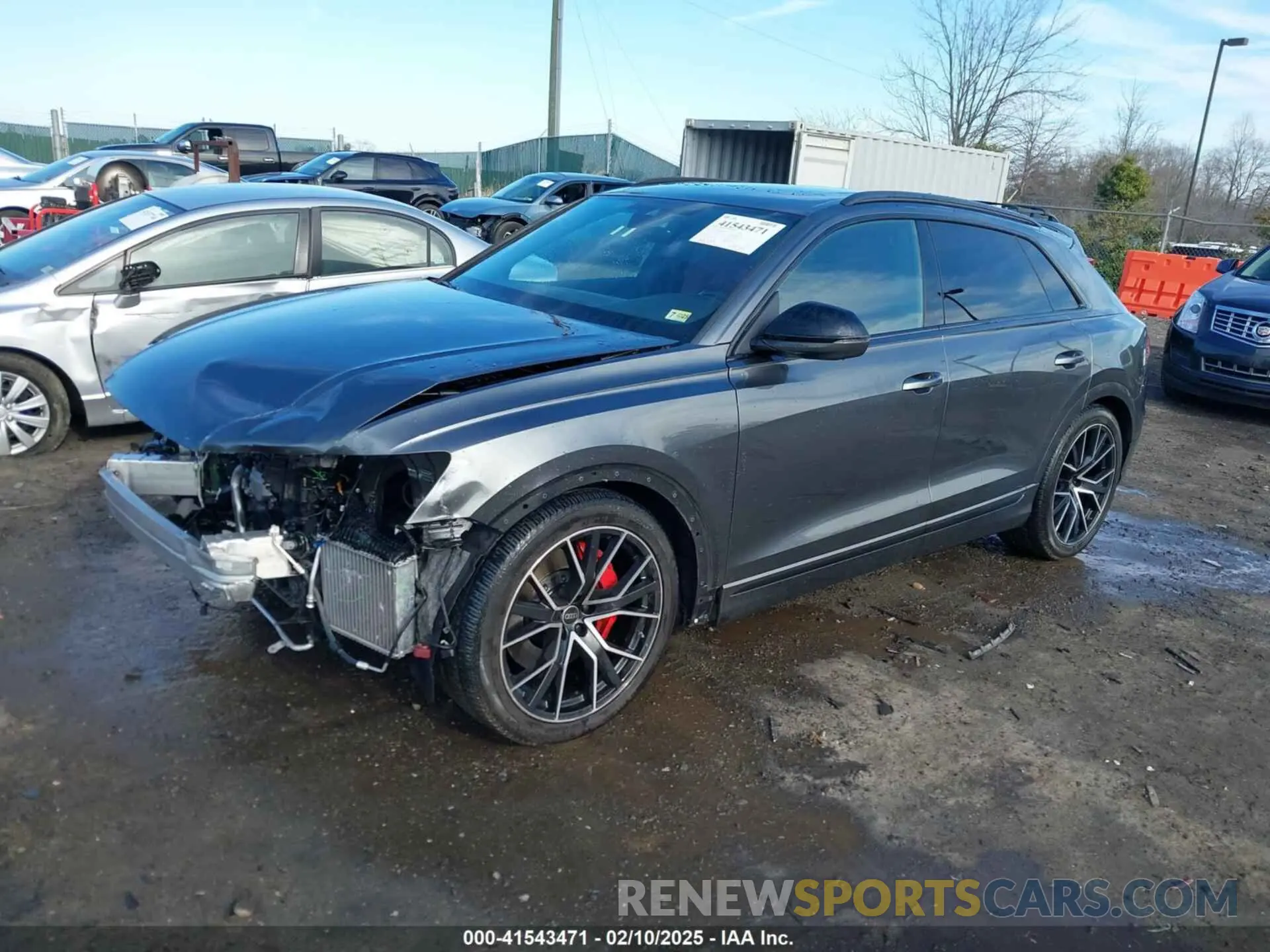 2 Photograph of a damaged car WA1AWBF1XND024105 AUDI SQ8 2022