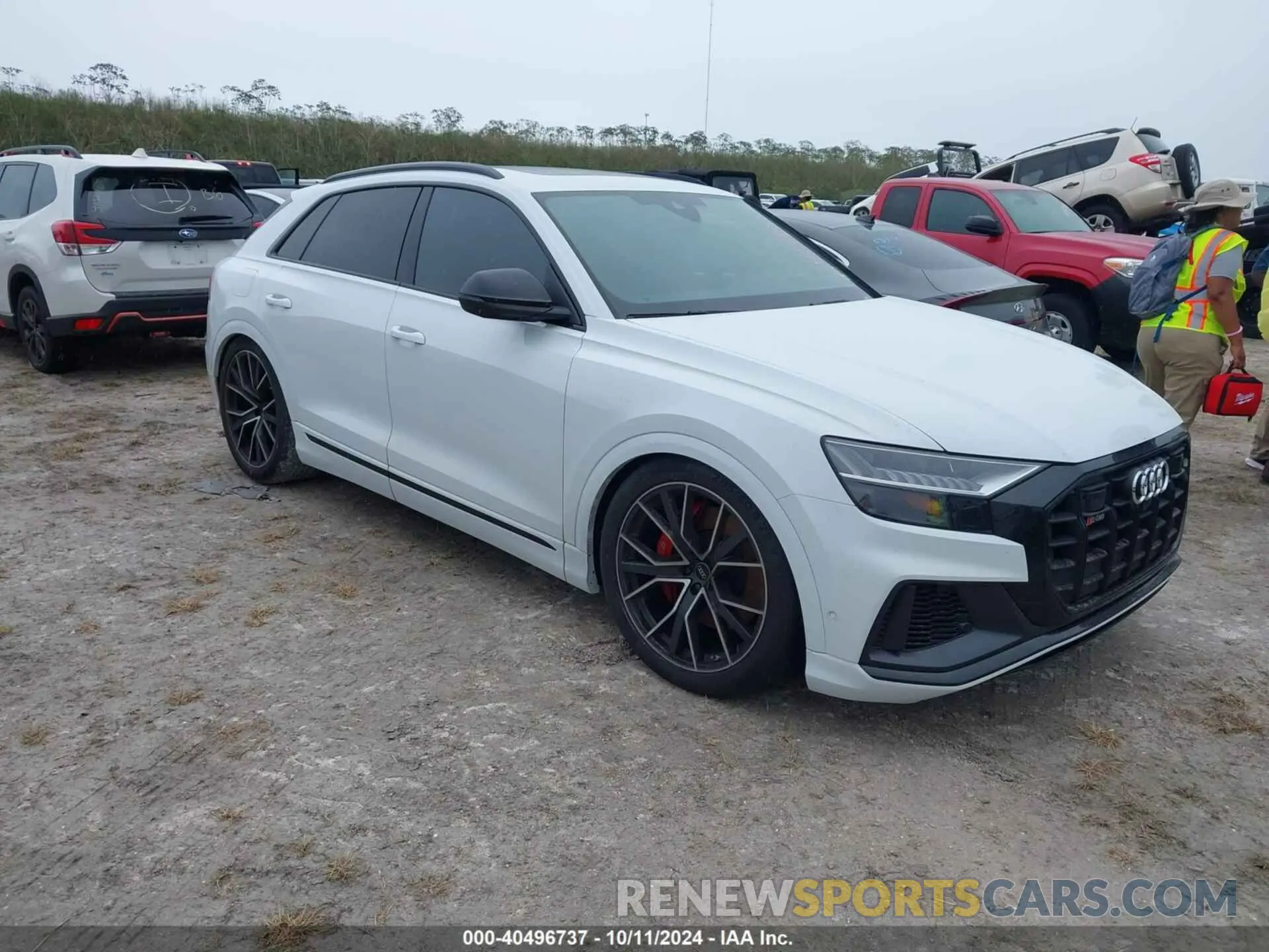 1 Photograph of a damaged car WA1CWBF1XPD040171 AUDI SQ8 2023
