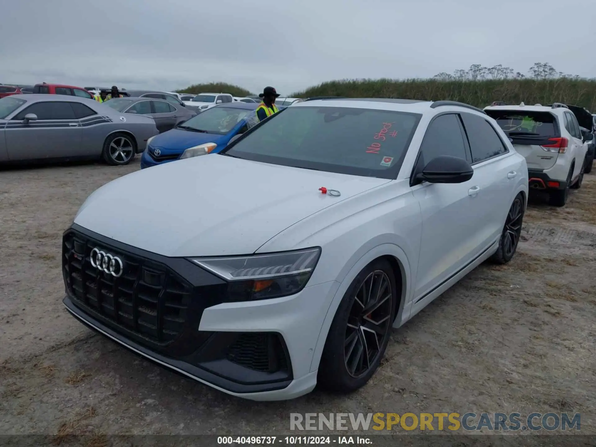 2 Photograph of a damaged car WA1CWBF1XPD040171 AUDI SQ8 2023