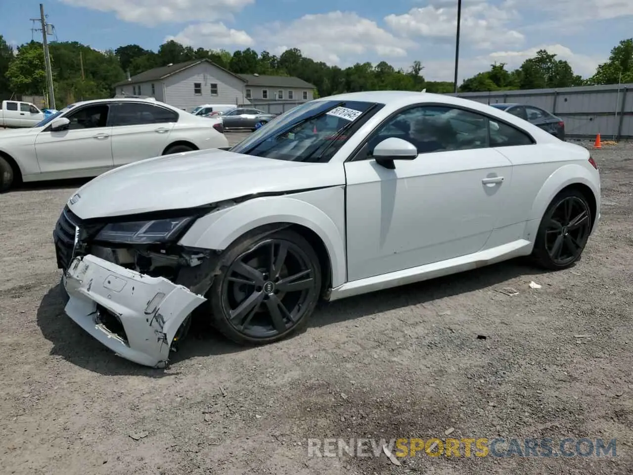 1 Фотография поврежденного автомобиля TRUAEAFVXM1004335 AUDI TT 2021