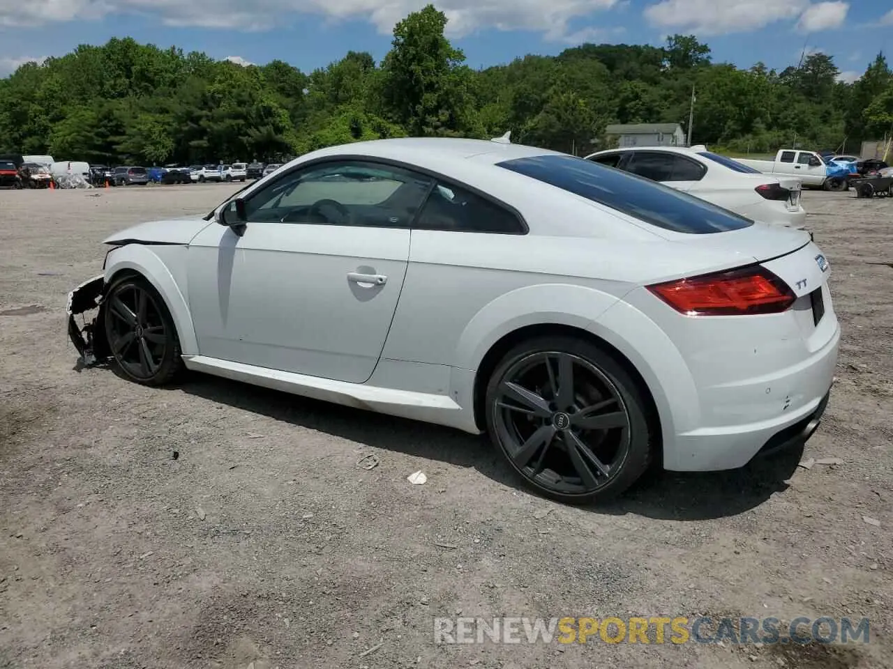 2 Фотография поврежденного автомобиля TRUAEAFVXM1004335 AUDI TT 2021