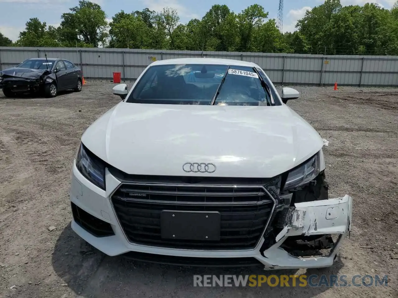 5 Фотография поврежденного автомобиля TRUAEAFVXM1004335 AUDI TT 2021