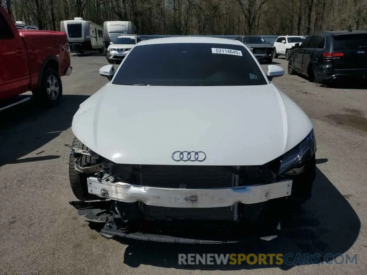 5 Photograph of a damaged car TRUAEAFV4N1005885 AUDI TT 2022