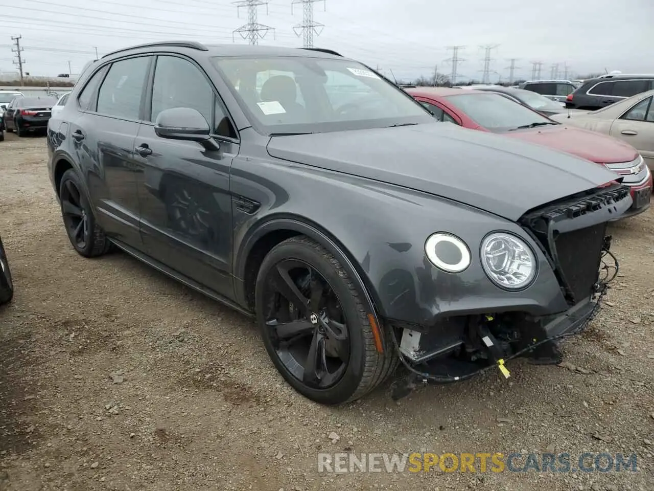 4 Photograph of a damaged car SJAAM2ZV3KC027120 BENTLEY ALL MODELS 2019