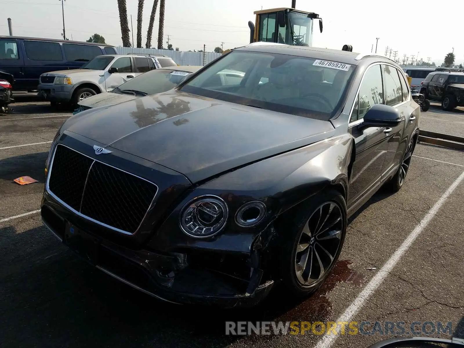 2 Photograph of a damaged car SJAAM2ZV4KC024937 BENTLEY ALL MODELS 2019