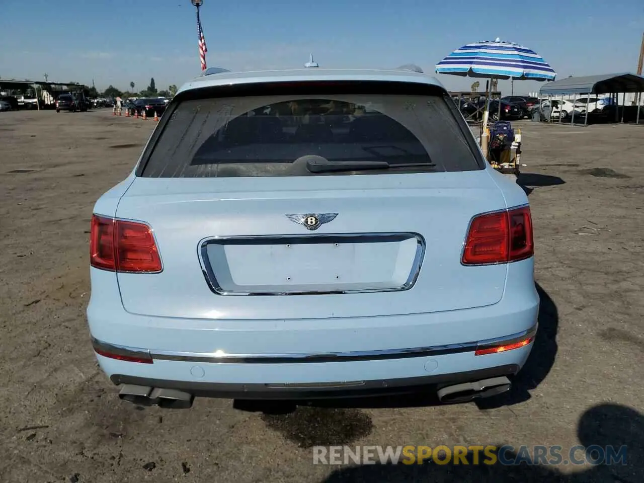 6 Photograph of a damaged car SJAAM2ZV9KC026988 BENTLEY ALL MODELS 2019