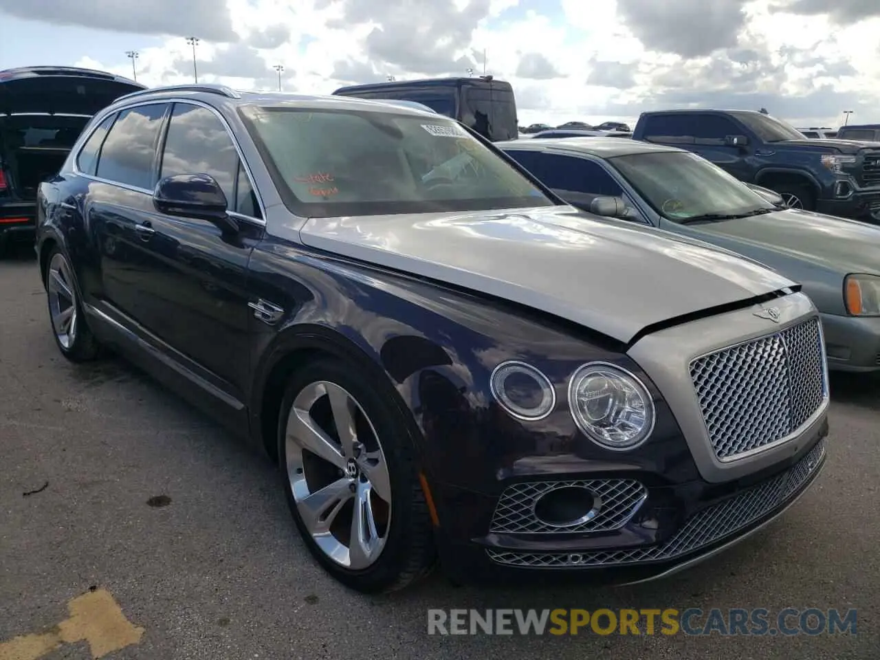 1 Photograph of a damaged car SJAAM2ZVXKC024800 BENTLEY ALL MODELS 2019