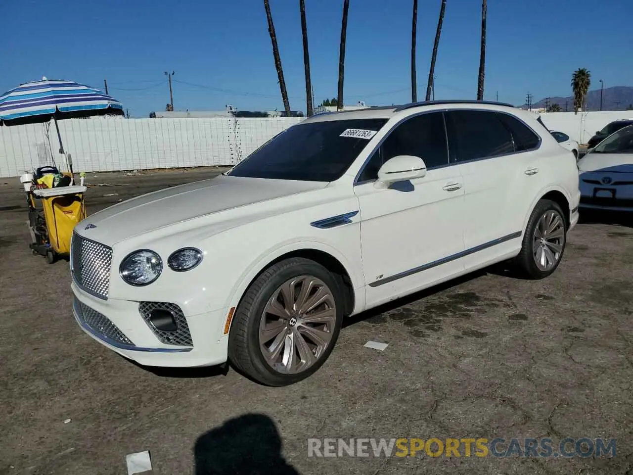 1 Фотография поврежденного автомобиля SJAAM2ZV7MC033604 BENTLEY ALL MODELS 2021