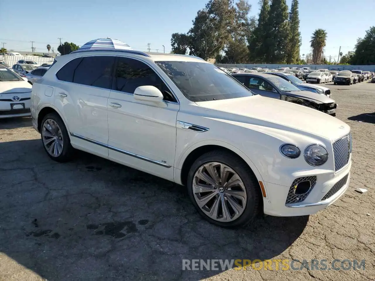 4 Фотография поврежденного автомобиля SJAAM2ZV7MC033604 BENTLEY ALL MODELS 2021