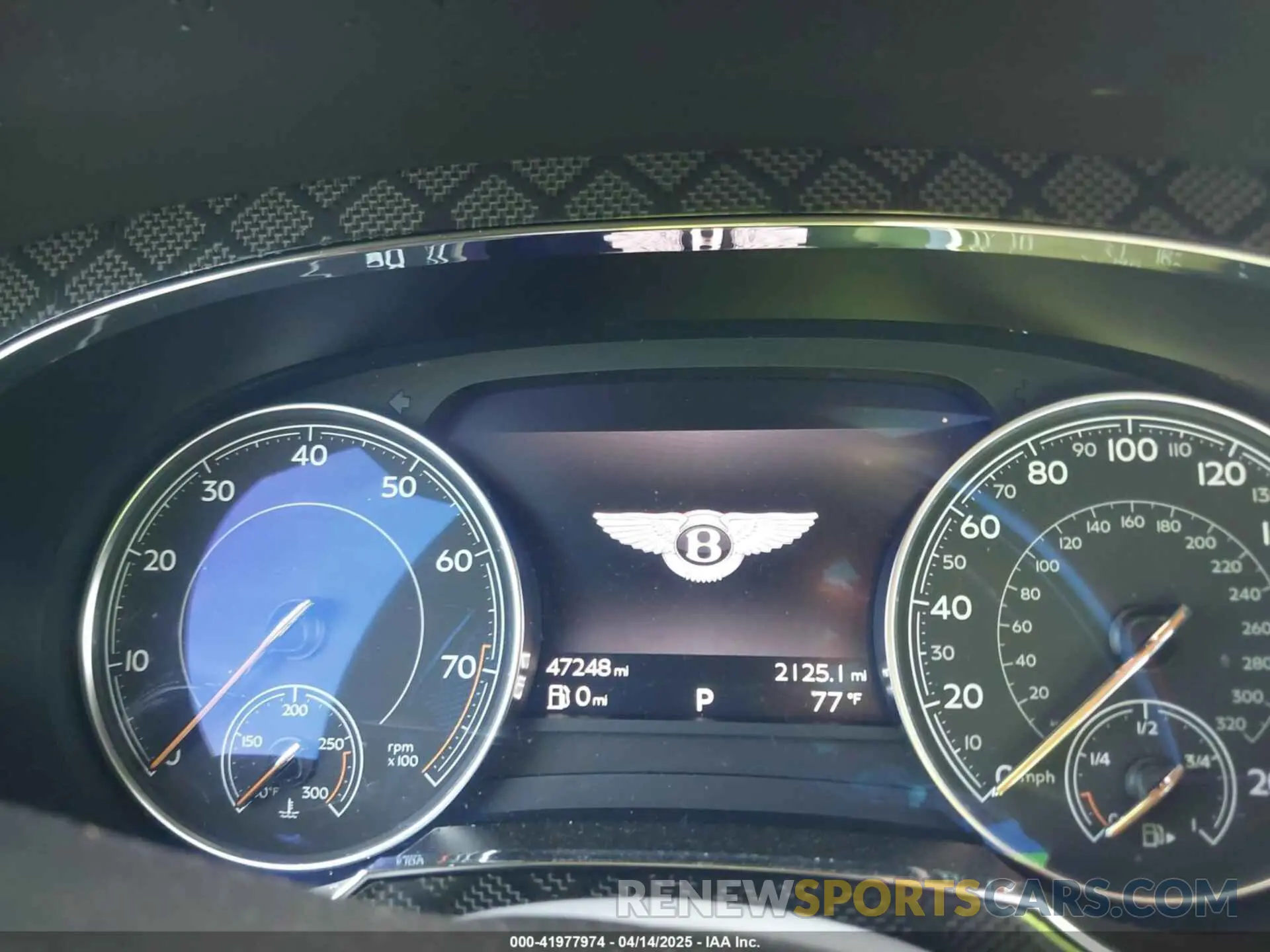7 Photograph of a damaged car SJAAM2ZVXLC029237 BENTLEY BENTAYGA 2020