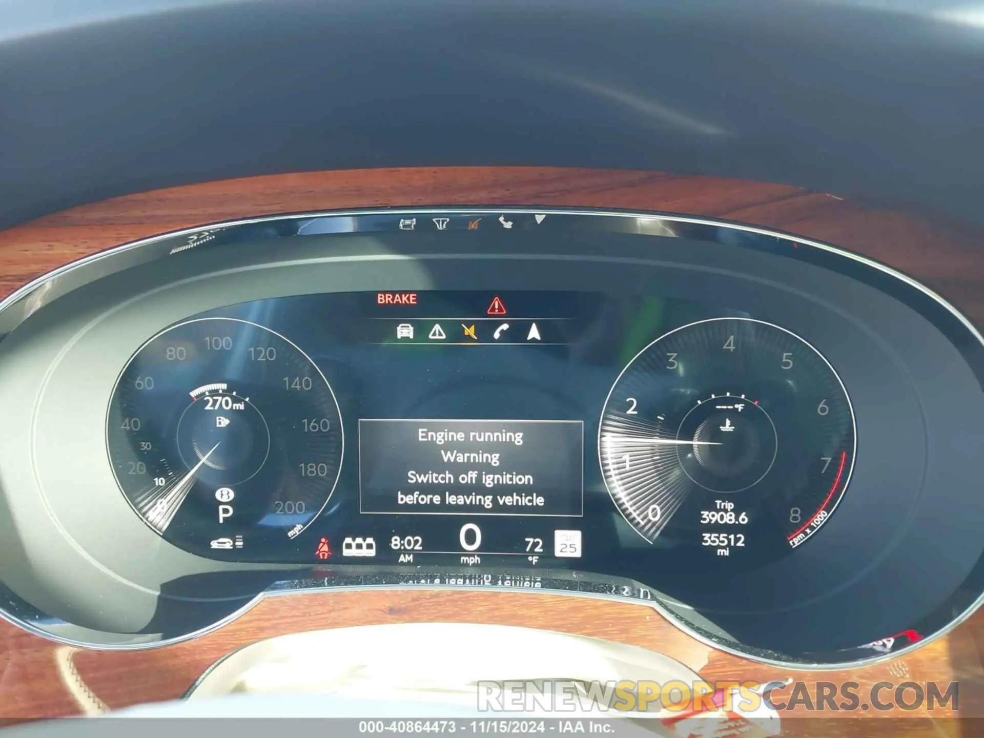 7 Фотография поврежденного автомобиля SJAAM2ZV4MC033687 BENTLEY BENTAYGA 2021