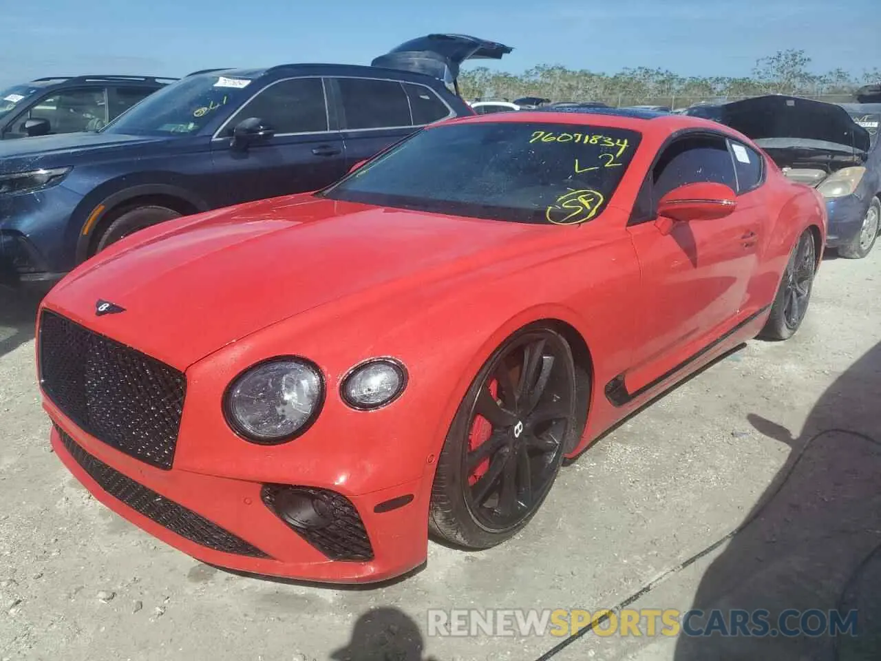 1 Фотография поврежденного автомобиля SCBCB2ZG8LC080737 BENTLEY CONTINENTA 2020