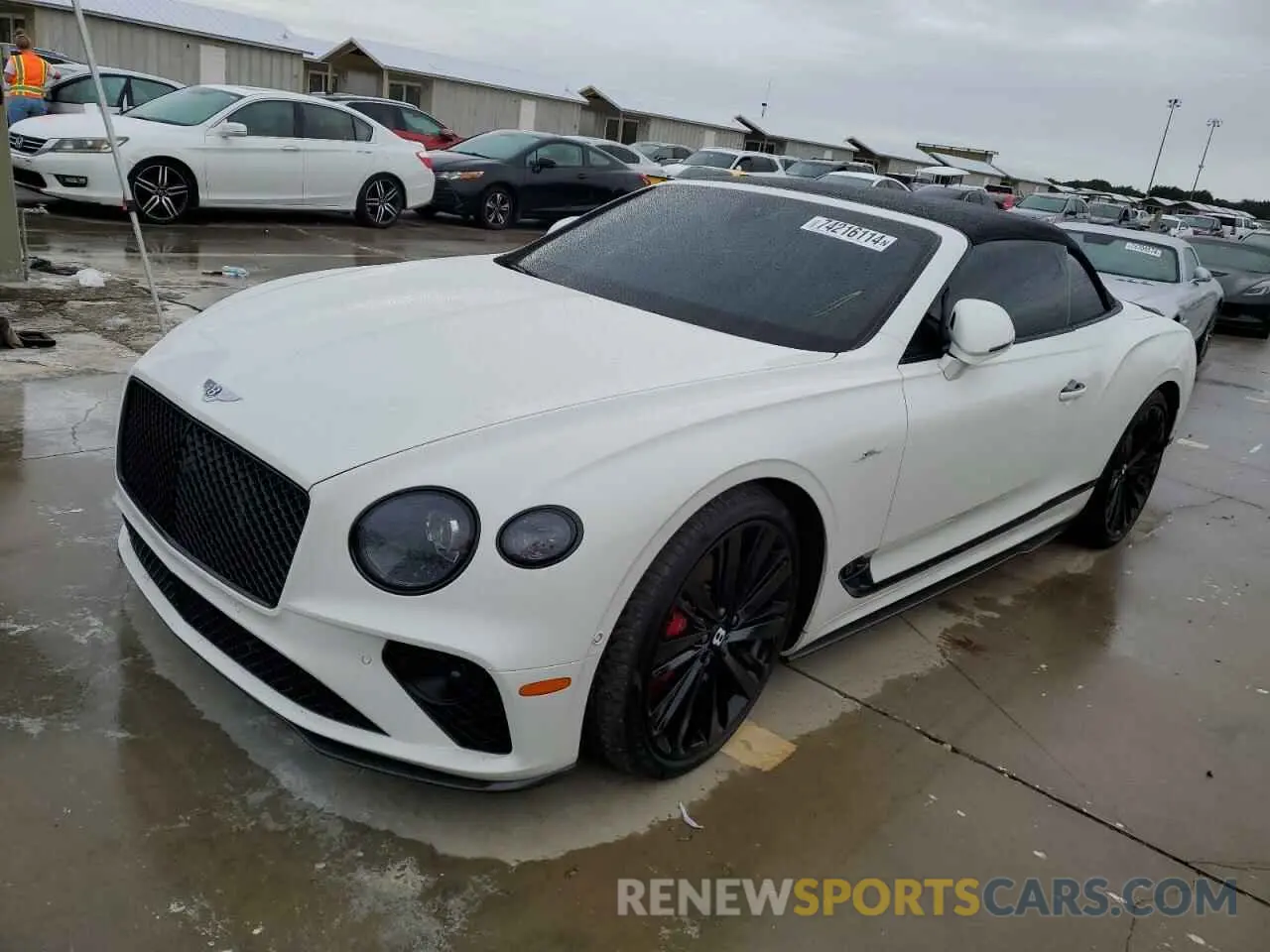 1 Photograph of a damaged car SCBDT4ZG5NC091467 BENTLEY CONTINENTA 2022