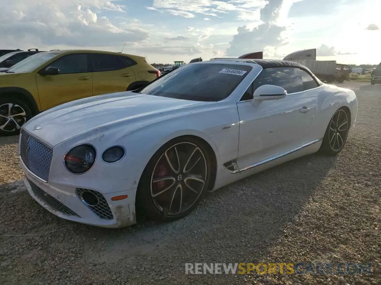 1 Фотография поврежденного автомобиля SCBDG4ZG8PC008251 BENTLEY CONTINENTA 2023