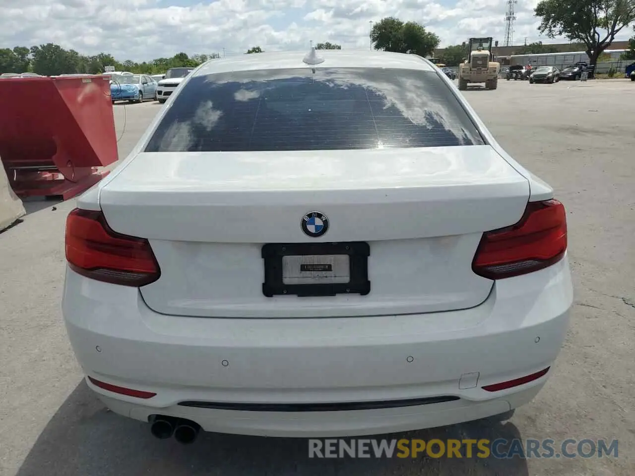 6 Фотография поврежденного автомобиля WBA2J1C5XKVD09905 BMW 2 SERIES 2019