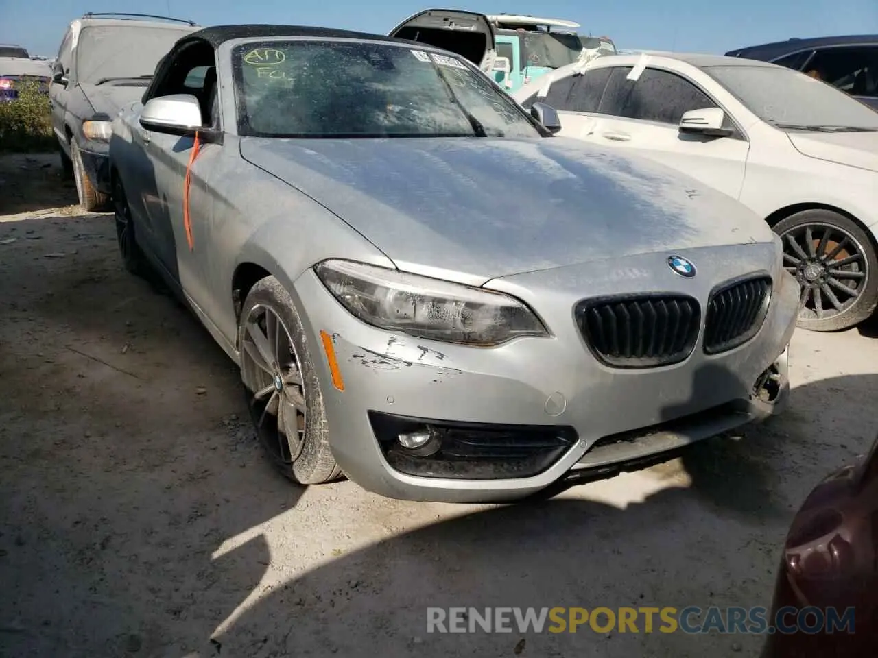 1 Photograph of a damaged car WBA2M7C51KVD52281 BMW 2 SERIES 2019