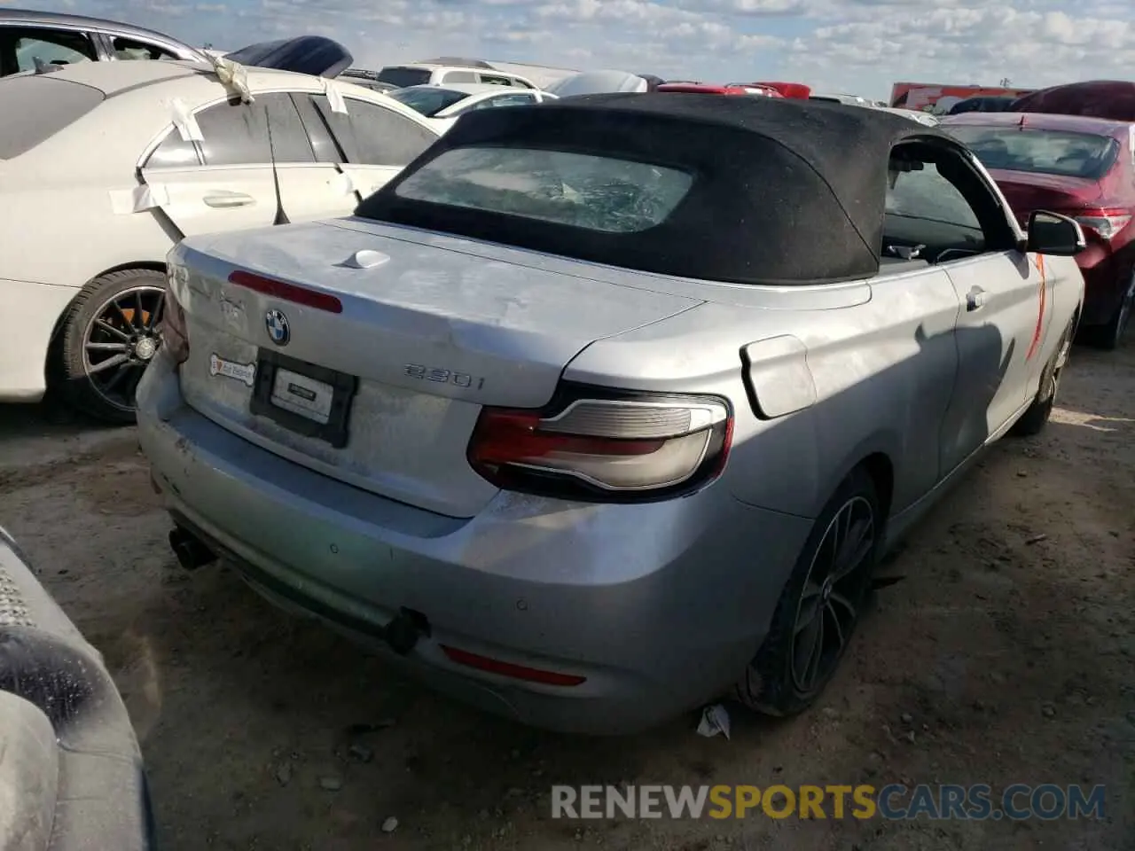 4 Photograph of a damaged car WBA2M7C51KVD52281 BMW 2 SERIES 2019