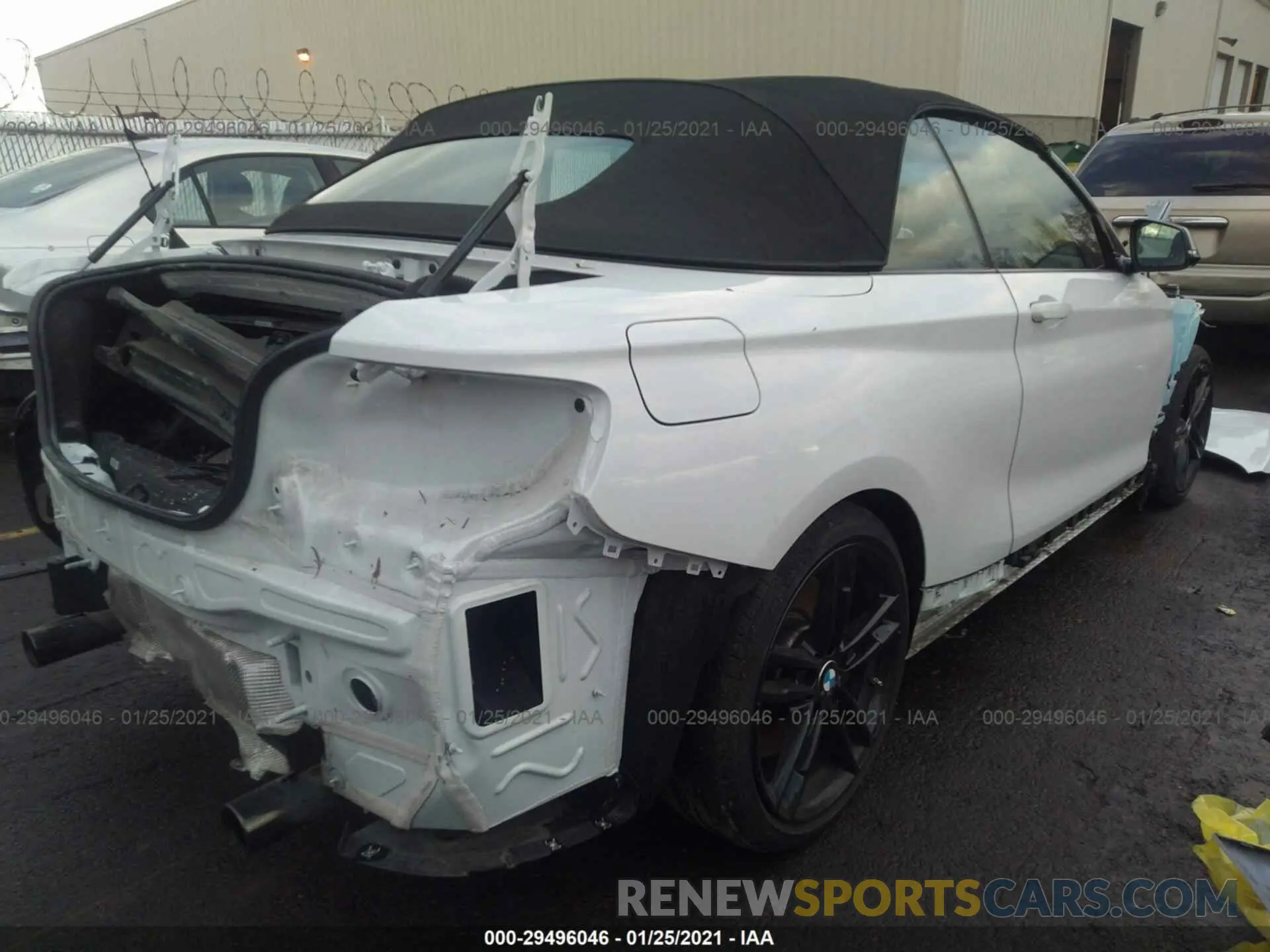 4 Photograph of a damaged car WBA2N3C57KVJ57322 BMW 2 SERIES 2019