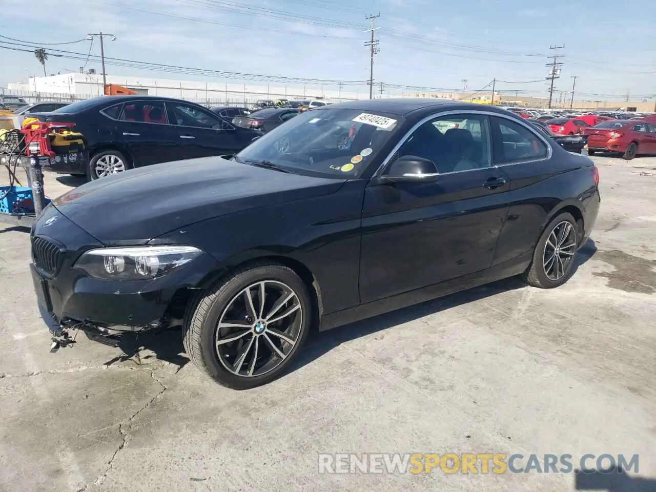 1 Фотография поврежденного автомобиля WBA2J1C02L7E63633 BMW 2 SERIES 2020