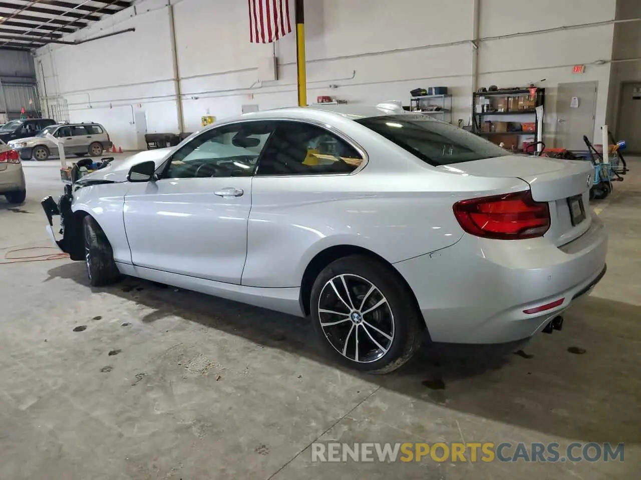 2 Фотография поврежденного автомобиля WBA2J1C04L7E46655 BMW 2 SERIES 2020