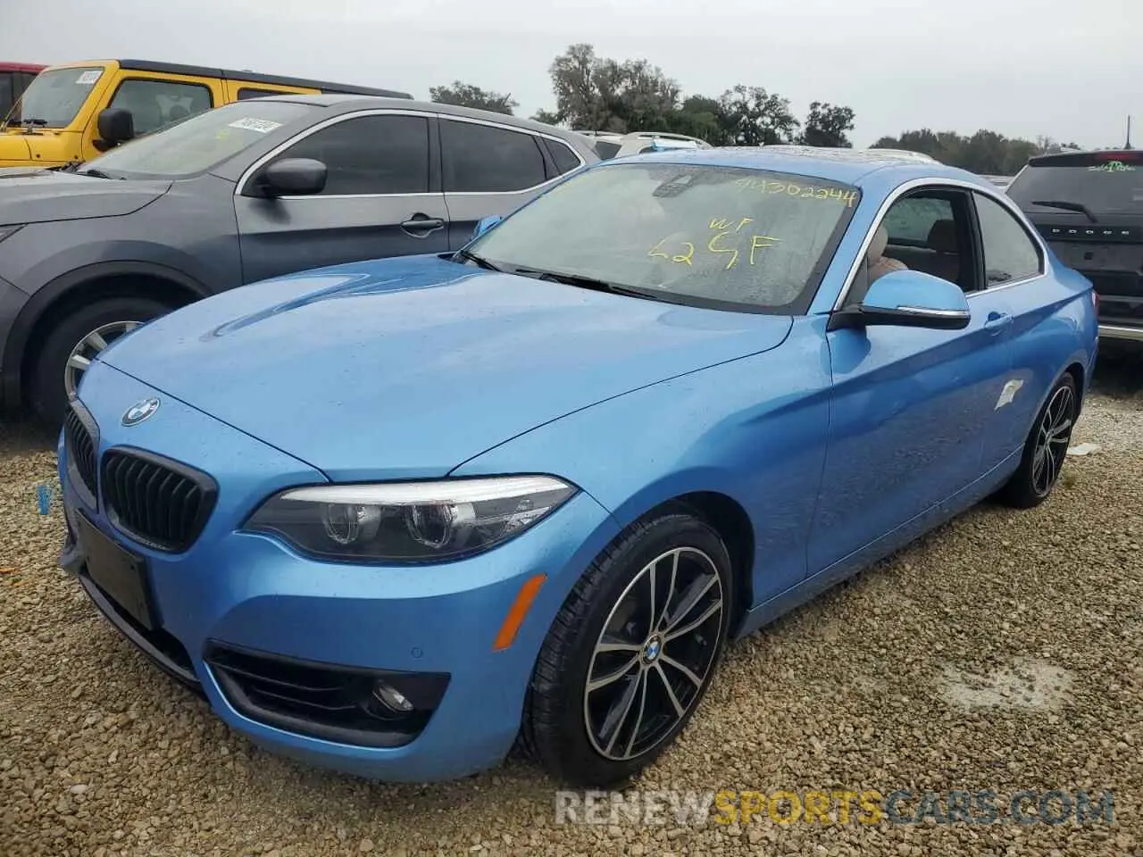 1 Фотография поврежденного автомобиля WBA2J1C0XL7D77583 BMW 2 SERIES 2020