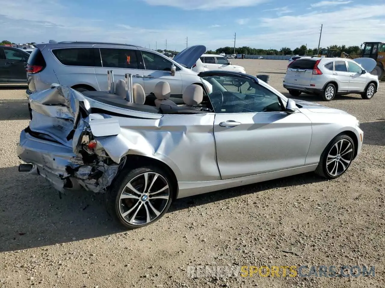 3 Photograph of a damaged car WBA2M7C03L7E18081 BMW 2 SERIES 2020