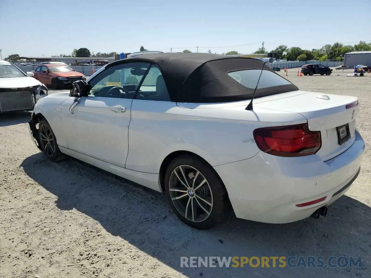 2 Фотография поврежденного автомобиля WBA2M7C04L7F61332 BMW 2 SERIES 2020