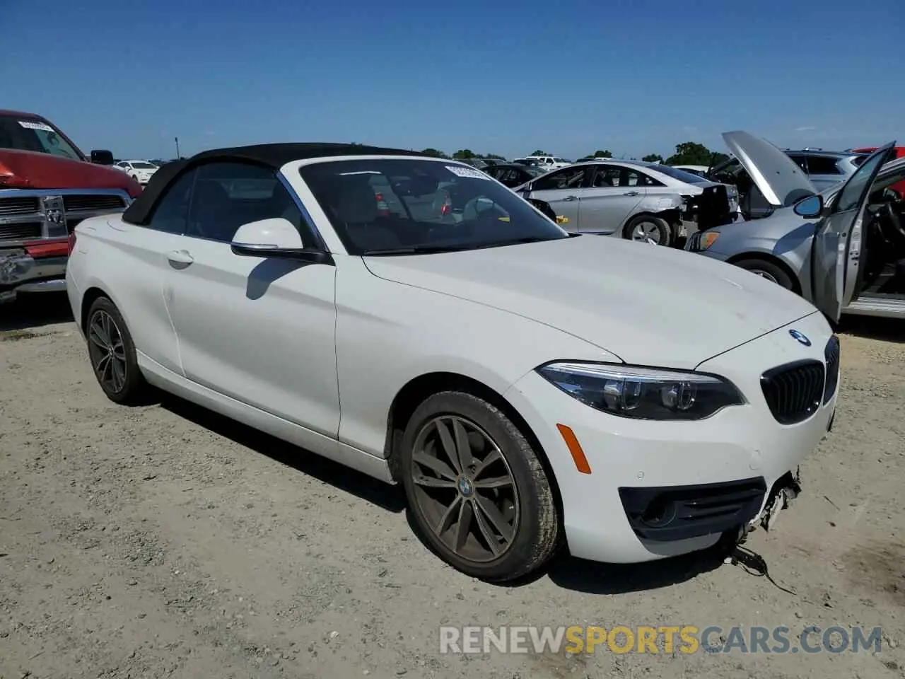 4 Фотография поврежденного автомобиля WBA2M7C04L7F61332 BMW 2 SERIES 2020
