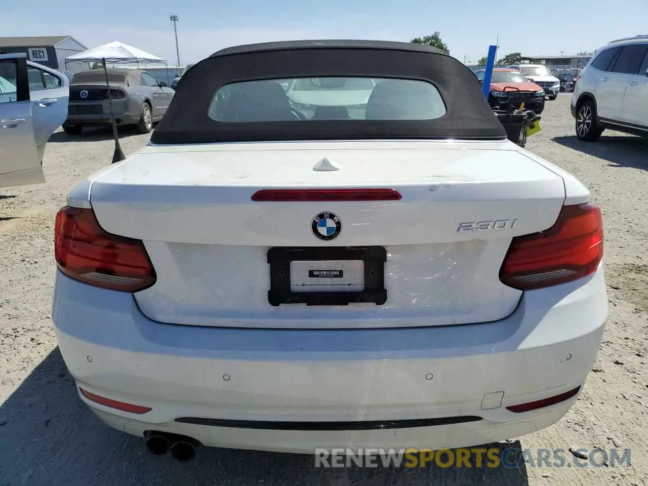 6 Фотография поврежденного автомобиля WBA2M7C04L7F61332 BMW 2 SERIES 2020