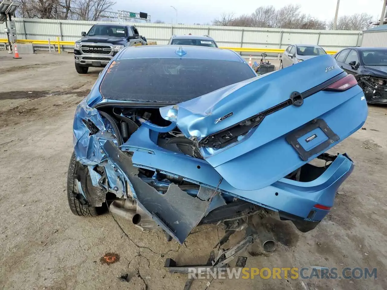 6 Photograph of a damaged car WBA73AK00L7G11408 BMW 2 SERIES 2020
