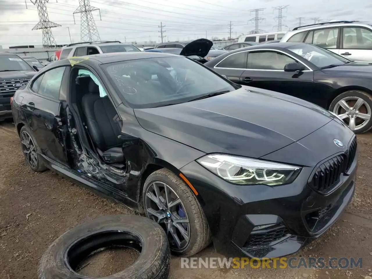 4 Фотография поврежденного автомобиля WBA73AK08L7F74933 BMW 2 SERIES 2020