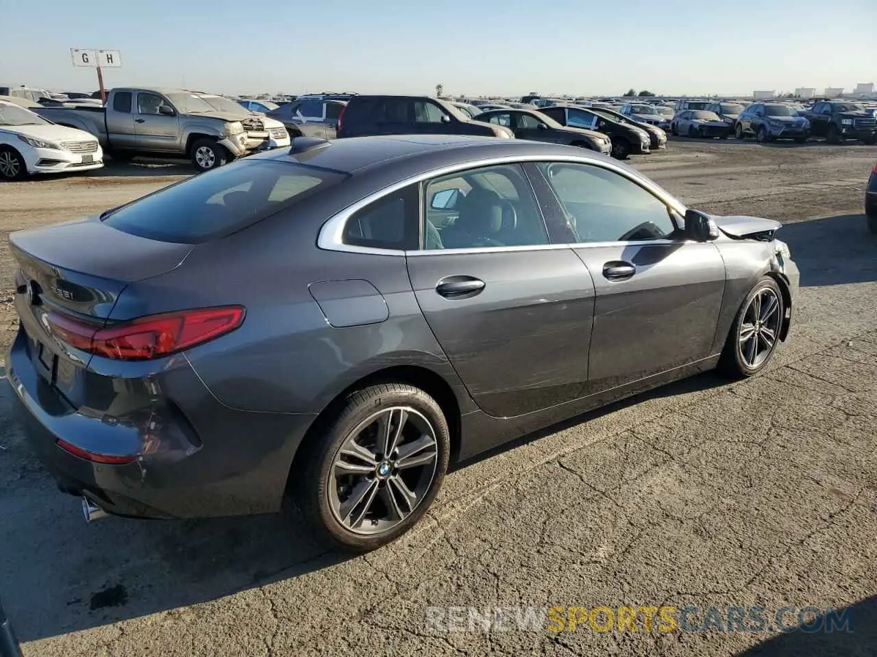 3 Photograph of a damaged car WBA53AK01M7H40752 BMW 2 SERIES 2021