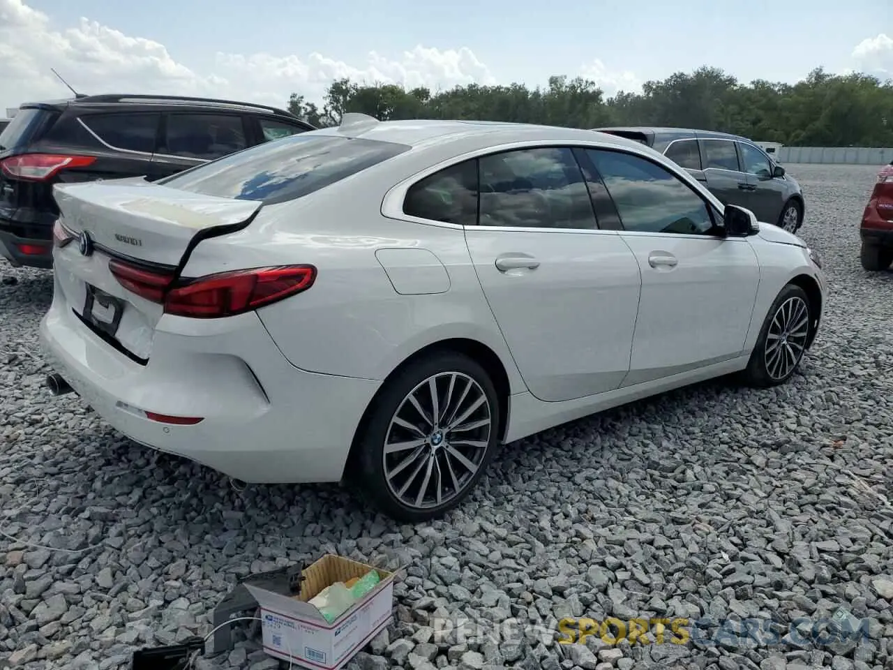 3 Фотография поврежденного автомобиля WBA53AK05M7H70661 BMW 2 SERIES 2021