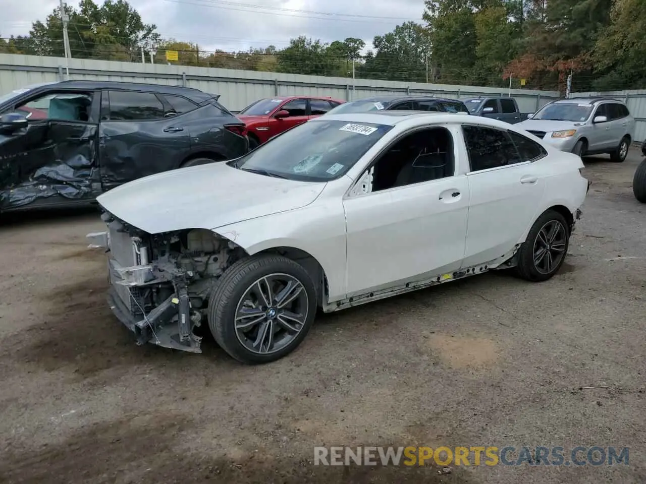 1 Photograph of a damaged car WBA53AK05M7J03442 BMW 2 SERIES 2021