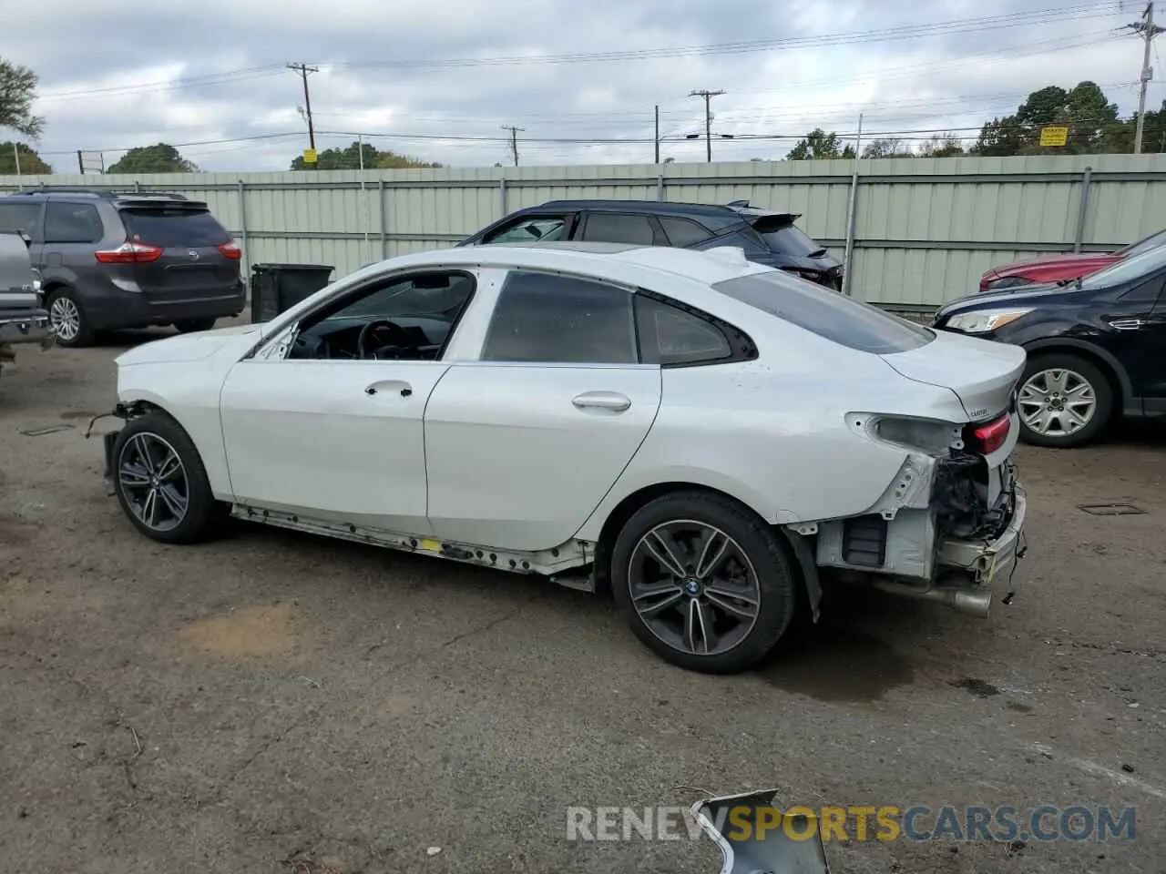 2 Photograph of a damaged car WBA53AK05M7J03442 BMW 2 SERIES 2021