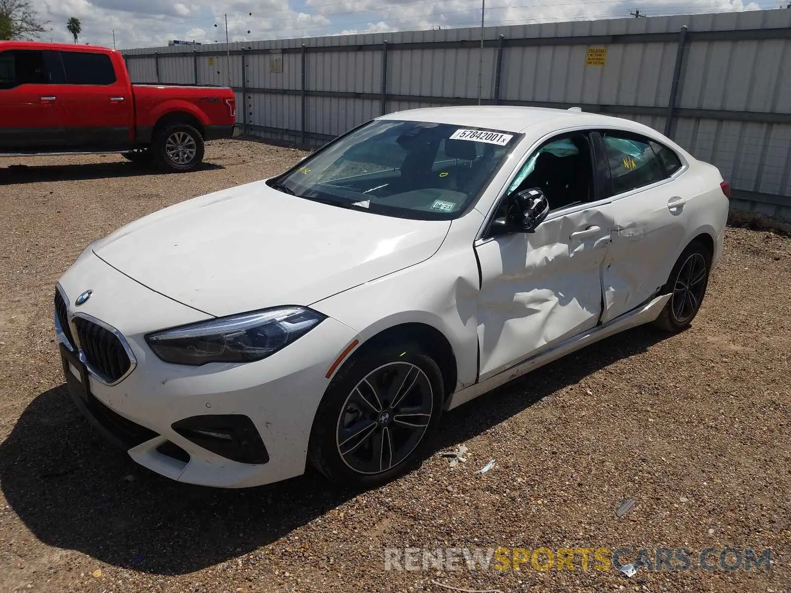 2 Photograph of a damaged car WBA53AK07M7J06715 BMW 2 SERIES 2021