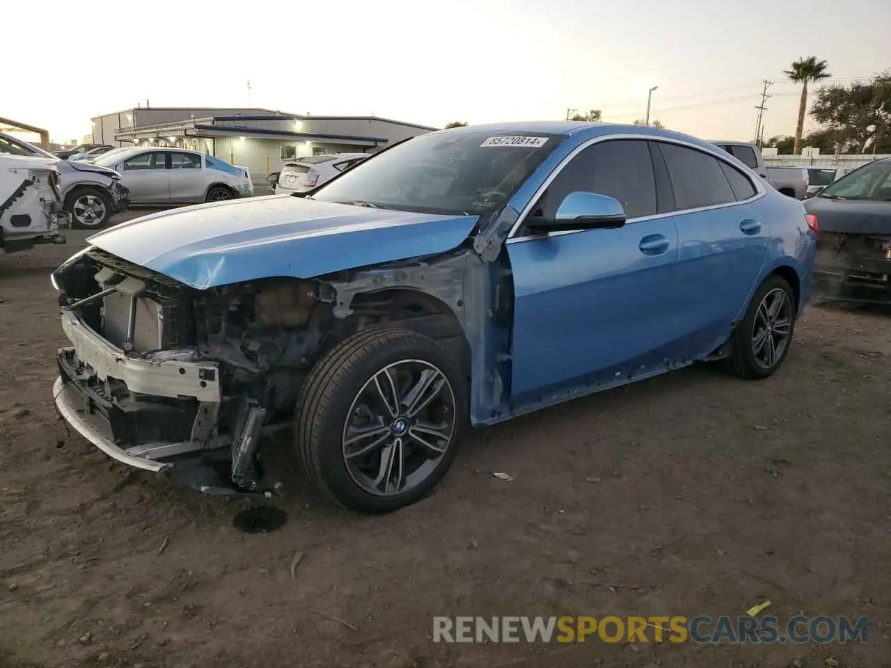 1 Фотография поврежденного автомобиля WBA53AK09M7J32426 BMW 2 SERIES 2021